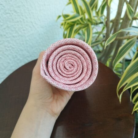 Gravata de Seda Rosa - Imagem 2