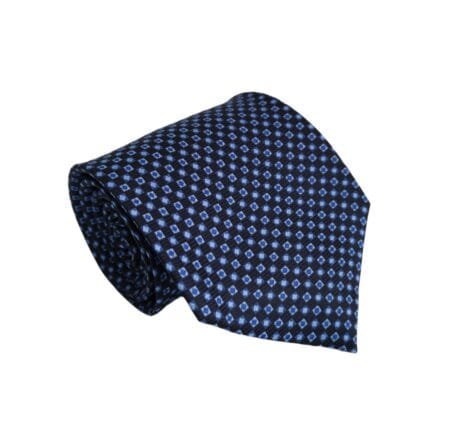 Gravata de Seda Azul