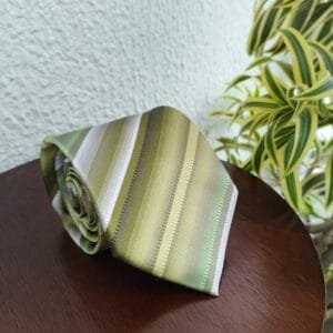 Gravata de Seda Verde