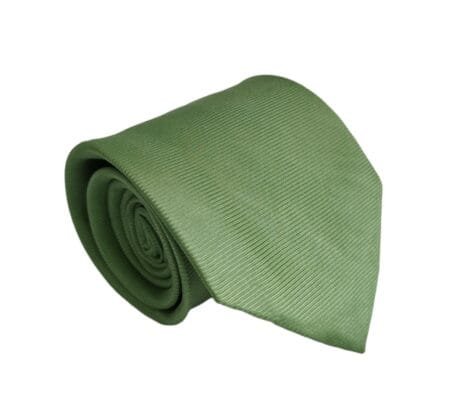 Gravata de Seda Verde