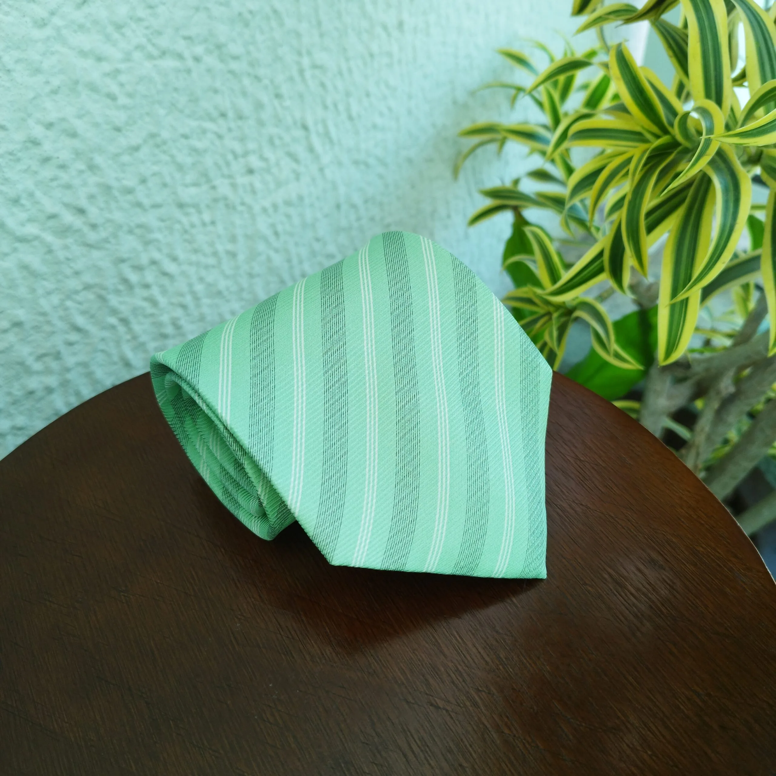 Gravata de Seda Verde - Imagem 3