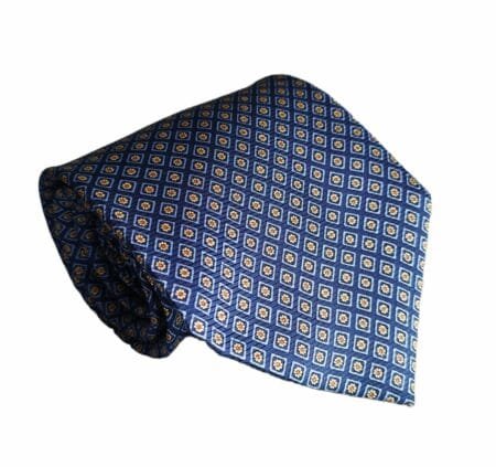 Gravata de Seda Azul