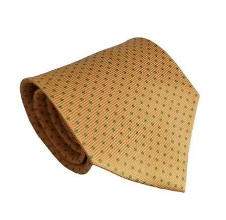 Gravata de Seda Laranja