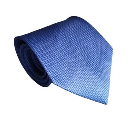 Gravata de Seda Azul