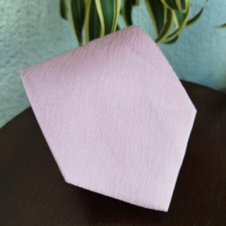 Gravata de Seda Rosa - Imagem 3
