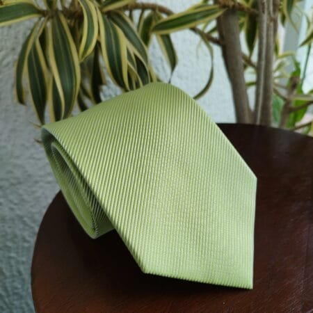 Gravata de Seda Verde - Imagem 3