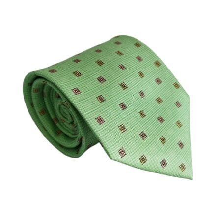 Gravata de Seda Verde