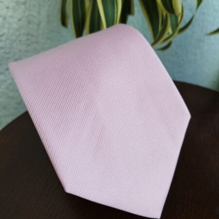 Gravata de Seda Rosa - Imagem 3