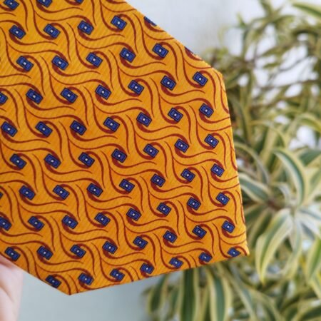 Gravata de Seda Laranja - Imagem 2