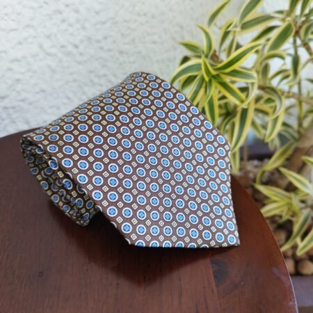 Gravata de Seda Marrom - Imagem 2