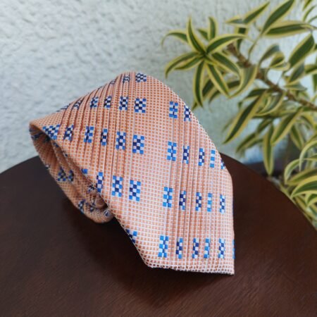 Gravata Drapeada Laranja - Imagem 2