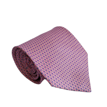 Gravata de Seda Rosa
