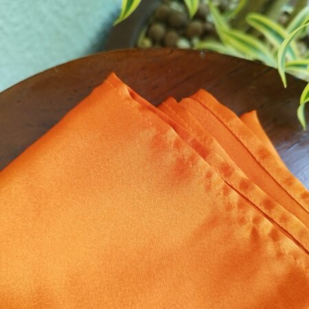 Lenço de Bolso de Cetim de Seda