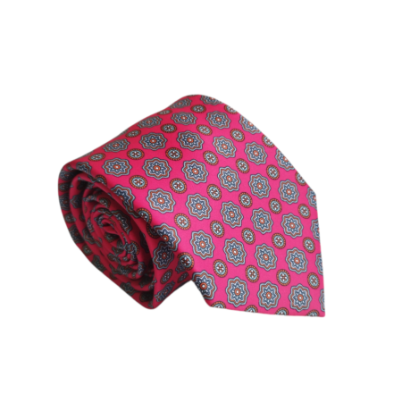 Gravata de Seda Rosa