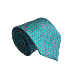 Gravata de Seda Azul
