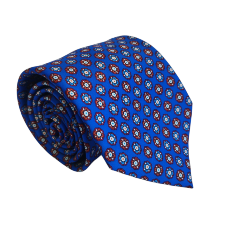 Gravata de Seda Azul