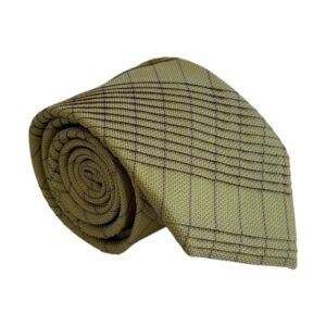 Gravata Drapeada Bege