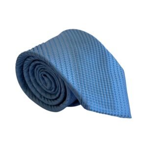 Gravata Drapeada Azul