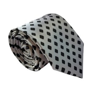 Gravata de Seda Off-white