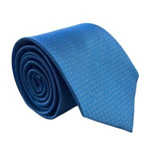Gravata de Seda Azul