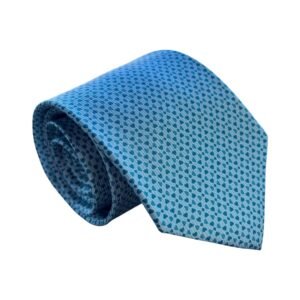 Gravata de Seda Azul
