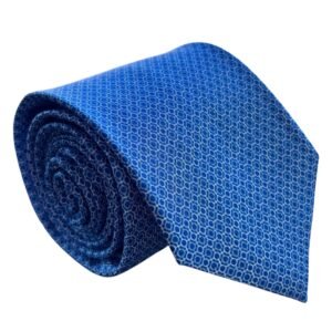 Gravata de Seda Azul